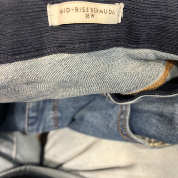 Blue Jean Bermuda Shorts - Picture 3 of 5